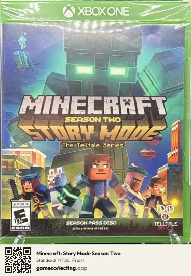 Minecraft: Story Mode Season Two Xbox One, NTSC box front