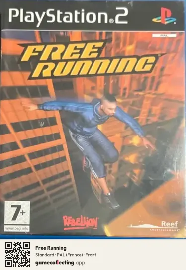 Free Running PlayStation 2, France box front
