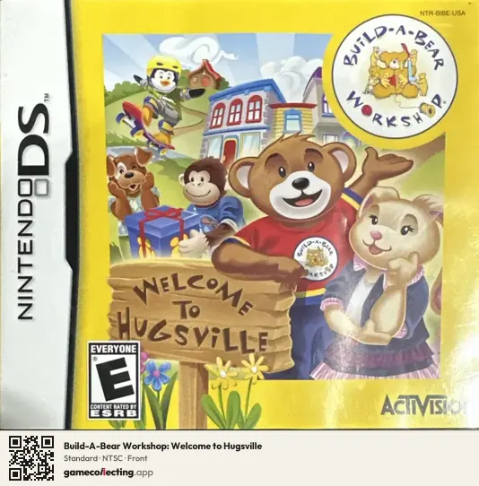 Build-A-Bear Workshop: Welcome to Hugsville Nintendo DS, NTSC box front