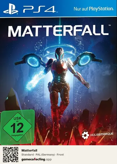 Matterfall PlayStation 4, Germany box front