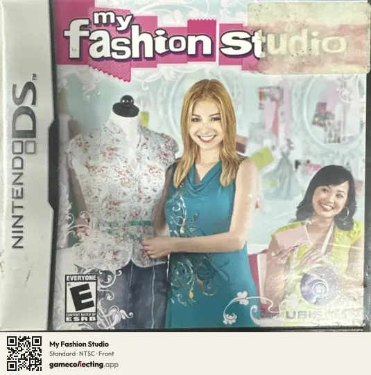 My Fashion Studio Nintendo DS, NTSC box front