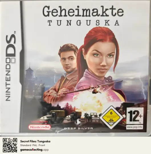 Secret Files: Tunguska Nintendo DS, PAL box front