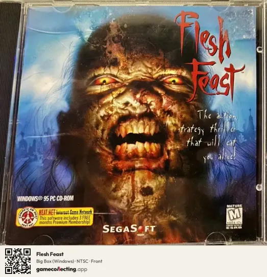 Flesh Feast Computer, NTSC box front