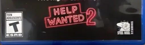 Five Nights at Freddy's: Help Wanted 2, the ESRB box on its front