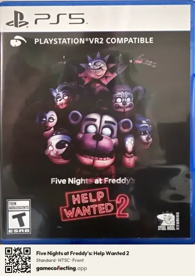 Five Nights at Freddy's: Help Wanted 2 PlayStation 5, NTSC box front