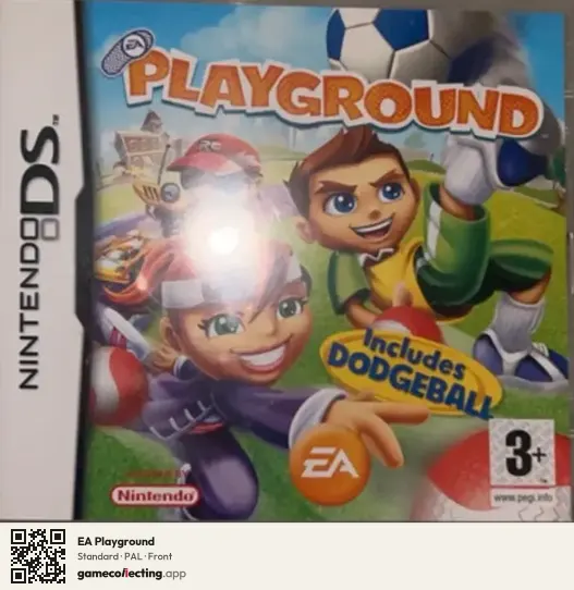 EA Playground Nintendo DS, PAL box front