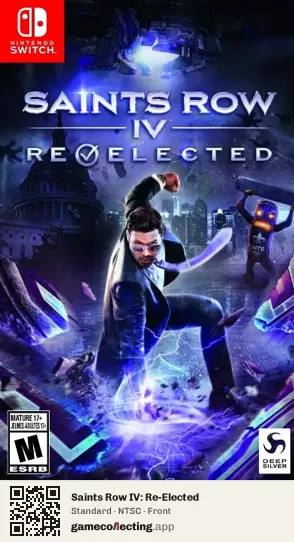 Saints Row IV: Re-Elected Nintendo Switch, NTSC box front