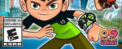 Ben 10: Power Trip, the ESRB box on its front