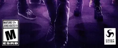 Saints Row: The Third, the ESRB box on its front