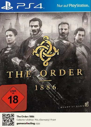 The Order: 1886 PlayStation 4, Germany box front