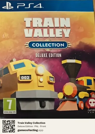 Train Valley Collection PlayStation 4, PAL box front