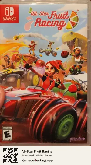 All-Star Fruit Racing Nintendo Switch, NTSC box front