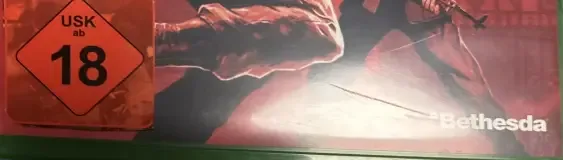 Wolfenstein: The Old Blood, the USK square on its front