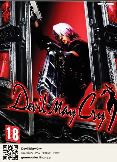 Devil May Cry PlayStation 2, France box front