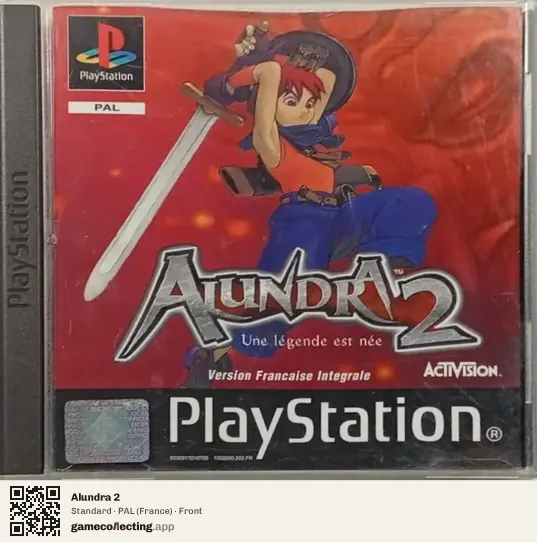 Alundra 2 PlayStation, France box front