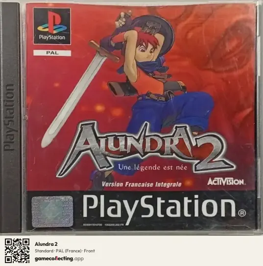 Alundra 2 PlayStation, France box front