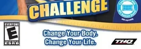 The Biggest Loser Challenge, the ESRB box on its front