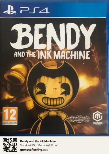 Bendy and the Ink Machine PlayStation 4, Germany box front