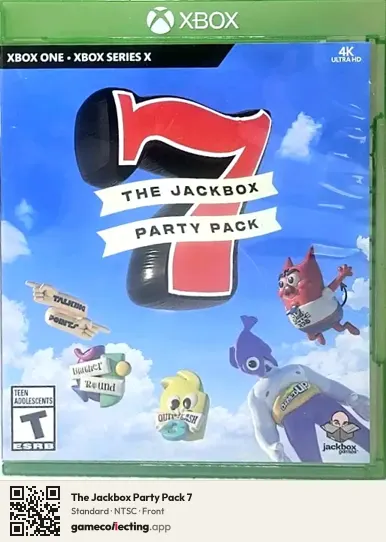 The Jackbox Party Pack 7 Xbox One, NTSC box front