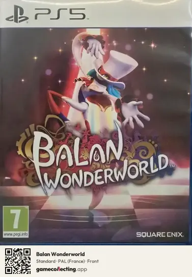 Balan Wonderworld PlayStation 5, France box front