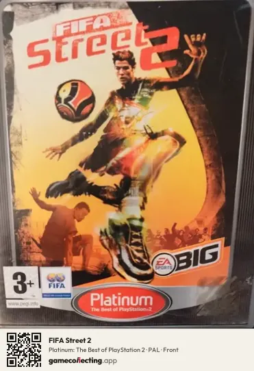 FIFA Street 2 PlayStation 2, PAL box front