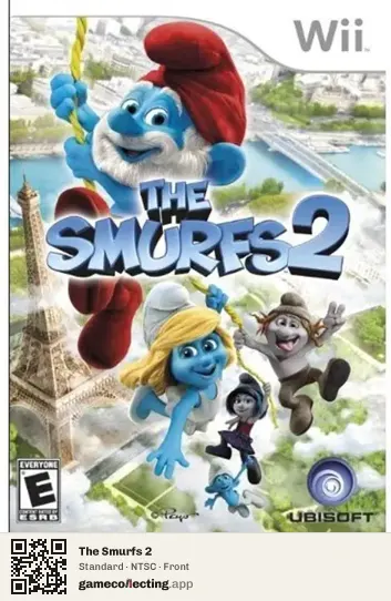 The Smurfs 2 Nintendo Wii, NTSC box front