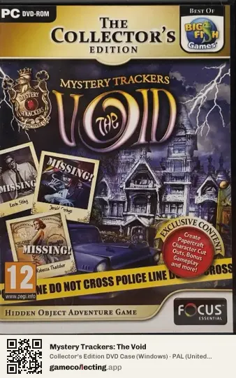 Mystery Trackers: The Void Computer, United Kingdom box front