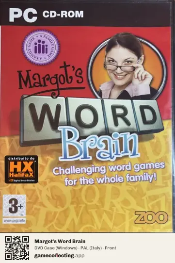 Margot's Word Brain Computer, Italy box front