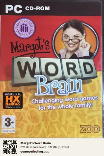 Margot's Word Brain Computer, Italy box front