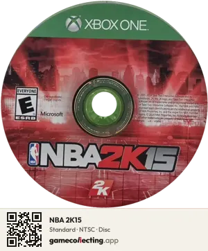 NBA 2K15 Xbox One, NTSC disc