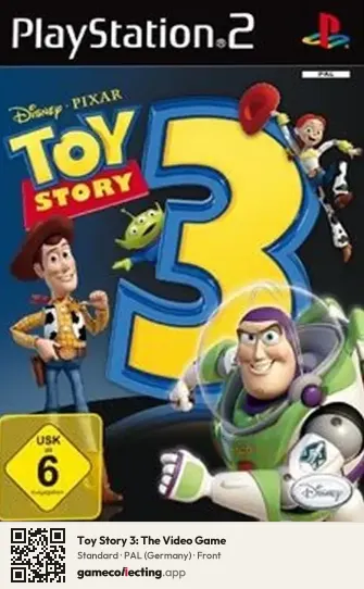 Toy Story 3: The Video Game PlayStation 2, Germany box front