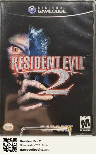 Resident Evil 2 Nintendo GameCube, NTSC box front