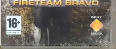 SOCOM: U.S. Navy SEALs: Fireteam Bravo 2, the PEGI square on its front