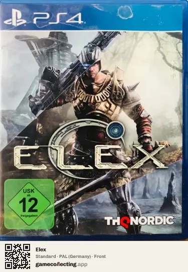 Elex PlayStation 4, Germany box front