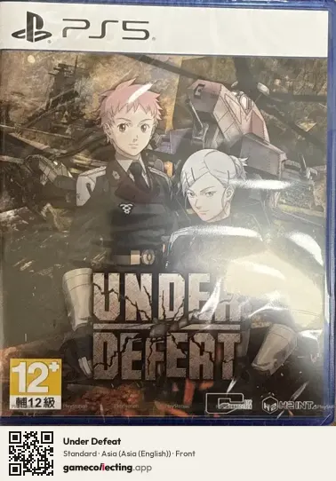 Under Defeat PlayStation 5, Asia (English) box front
