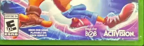 Crash Bandicoot 4: It's About Time, the ESRB box on its front