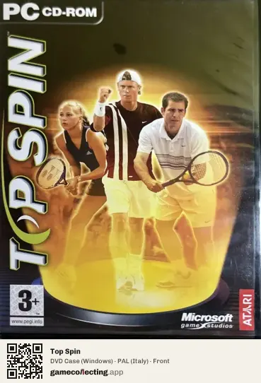 Top Spin Computer, Italy box front