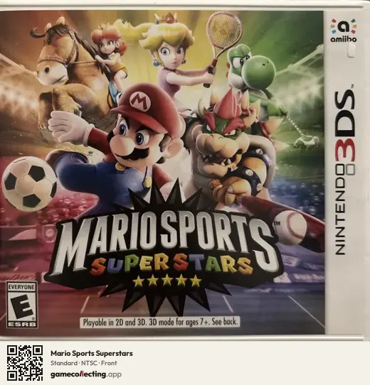 Mario Sports Superstars Nintendo 3DS, NTSC box front