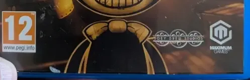 Bendy and the Ink Machine, the PEGI square on its front