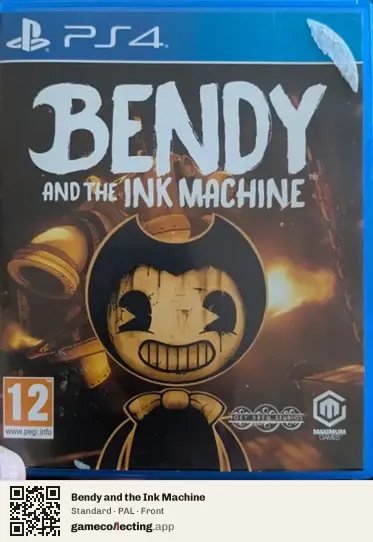 Bendy and the Ink Machine PlayStation 4, PAL box front