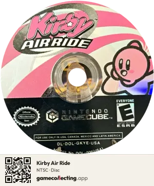Kirby Air Ride Nintendo GameCube, NTSC disc