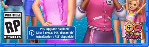 Barbie Project Friendship, the ESRB box on its front