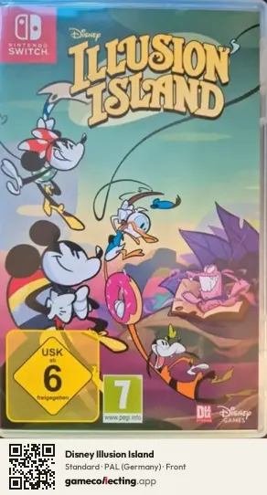 Disney Illusion Island Nintendo Switch, Germany box front