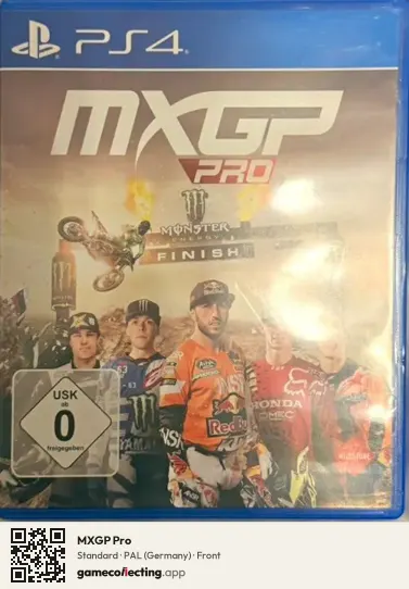 MXGP Pro PlayStation 4, Germany box front