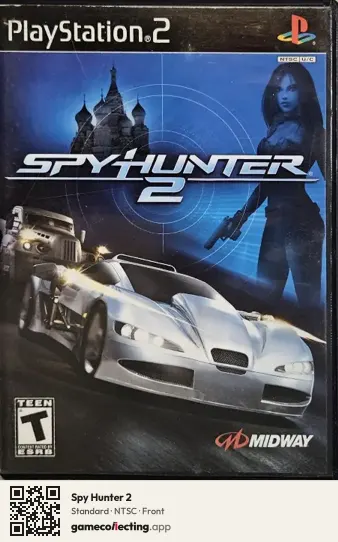 Spy Hunter 2 PlayStation 2, NTSC box front