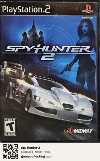 Spy Hunter 2 PlayStation 2, NTSC box front