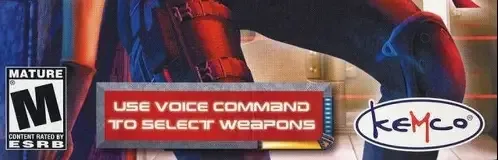 Rogue Ops, the ESRB box on its front