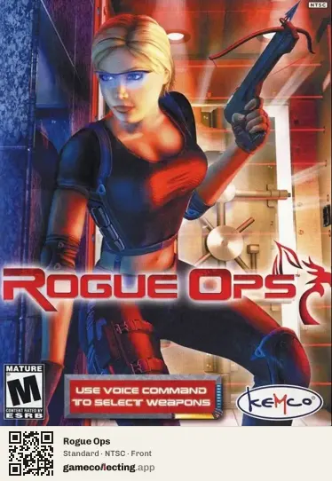 Rogue Ops Xbox, NTSC box front