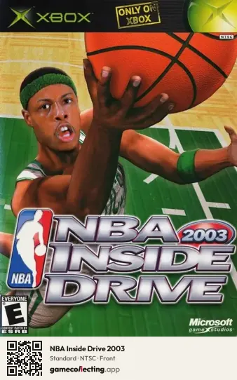 NBA Inside Drive 2003 Xbox, NTSC box front