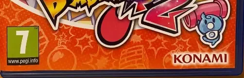 Super Bomberman R 2, the USK square on its front